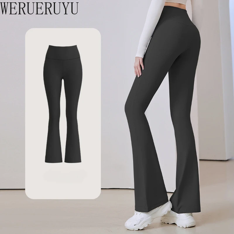 Yoga Fitness Club - Elegant Yoga Flared Pants Womens Sexy