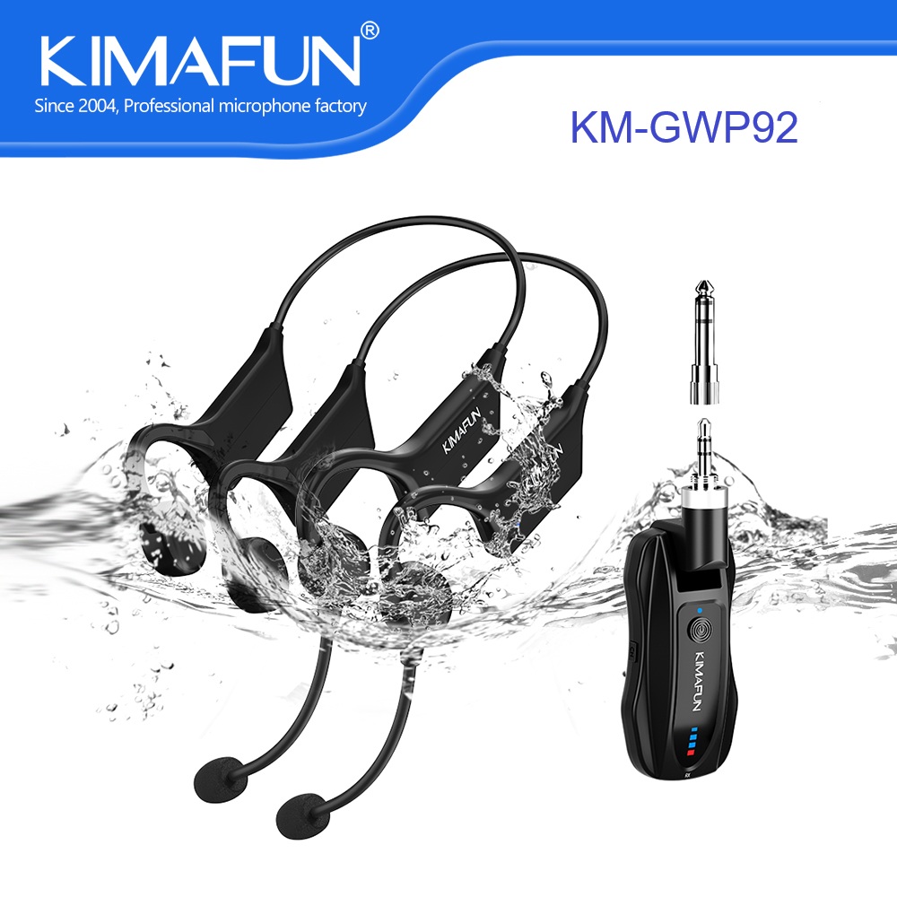 KIMAFUN Dual Wireless Headset  - Yoga And Fitness Instructor review and price