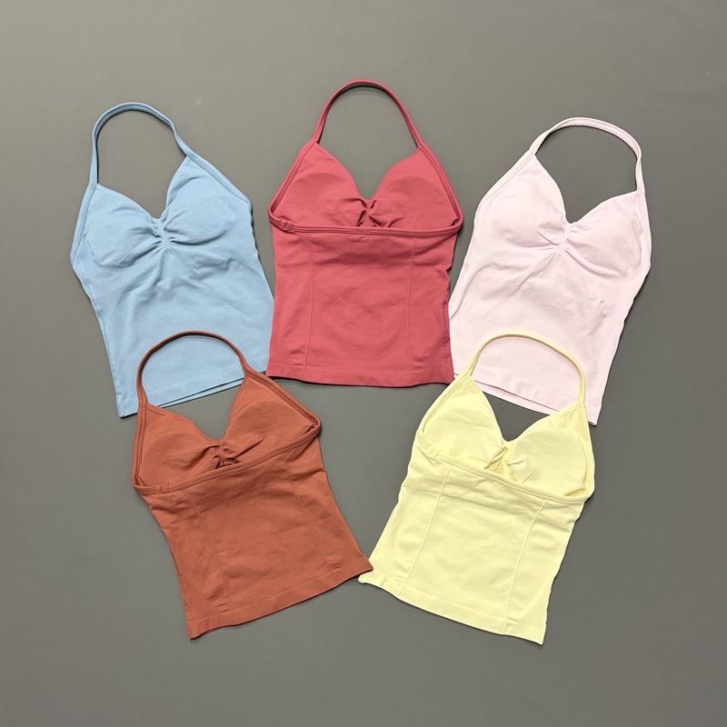 Gym Women Sports Tank Top Seam - Yoga Fitness Tapis review and price