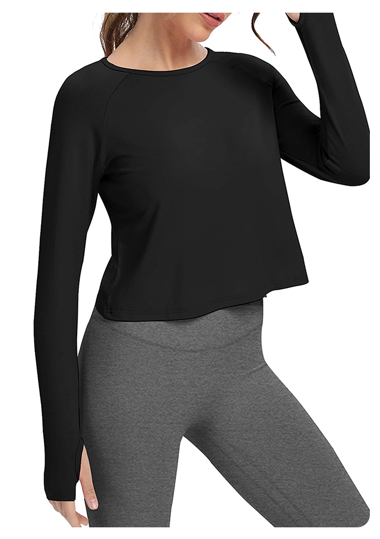 Women's Long Sleeve Yoga vest  - Yoga & Fitness With Faye The Well Being Studio Abbots Langley review and price