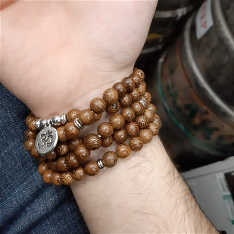 108 Beads Men Bracelets Tibeta - Yoga Fitness Tracker review and price