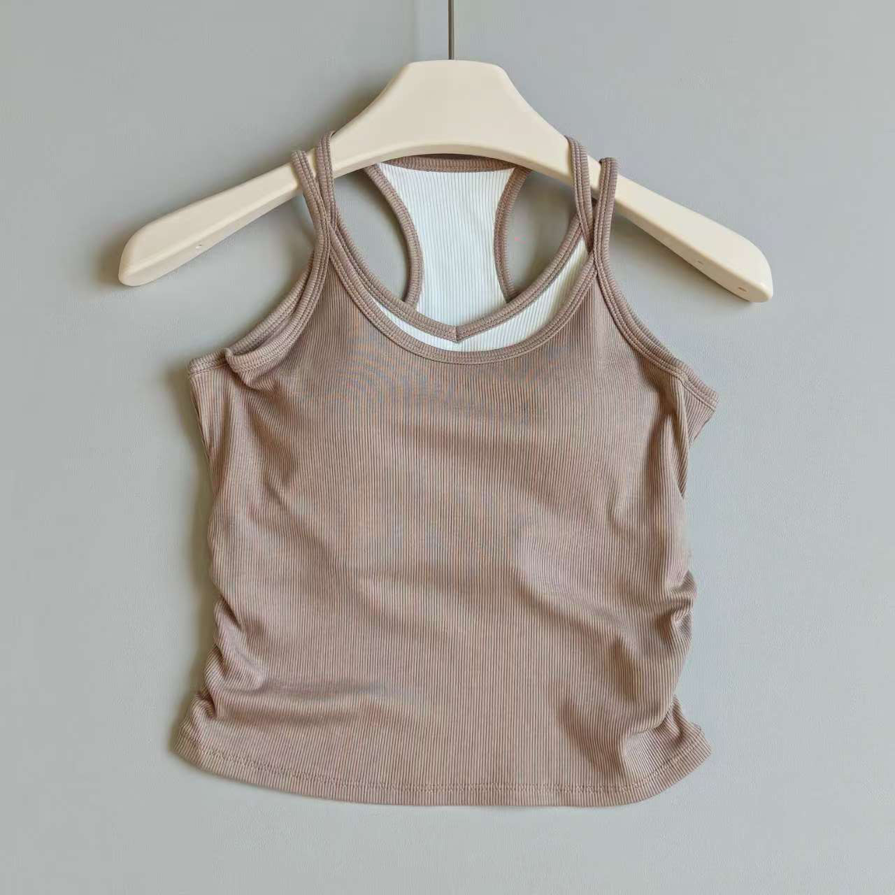 Contrast Color Yoga Vest for W - Yoga Fitness Tapis review and price