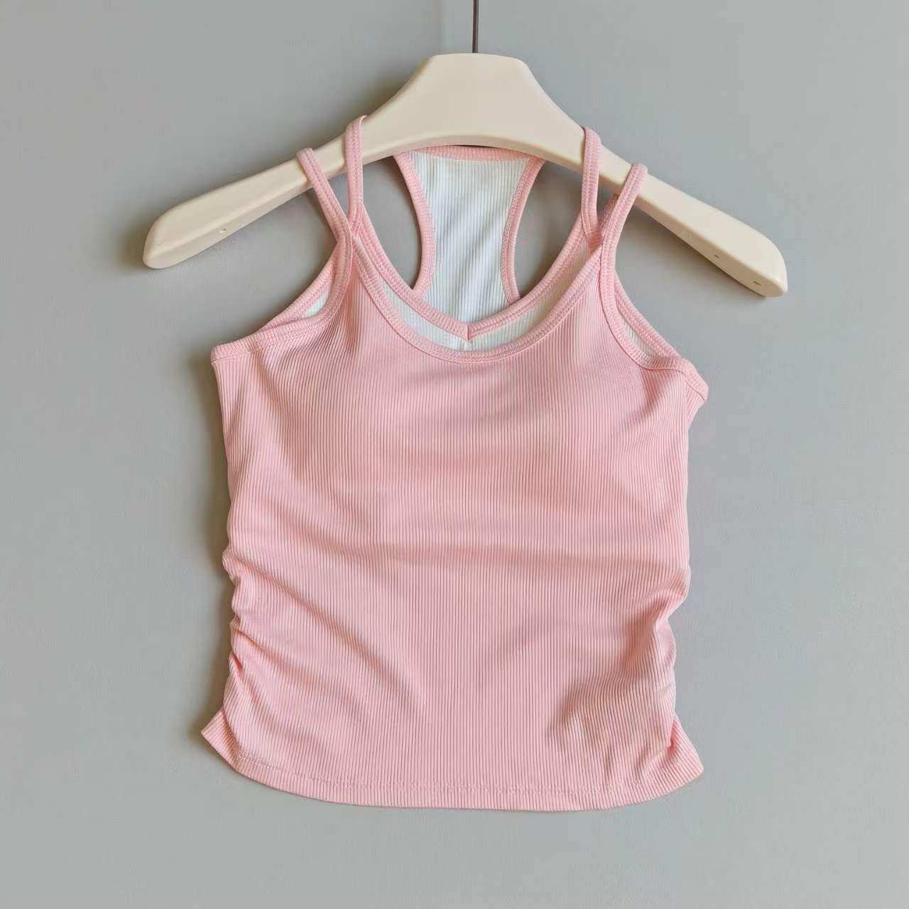 Contrast Color Yoga Vest for W - Yoga Fitness Tapis review and price