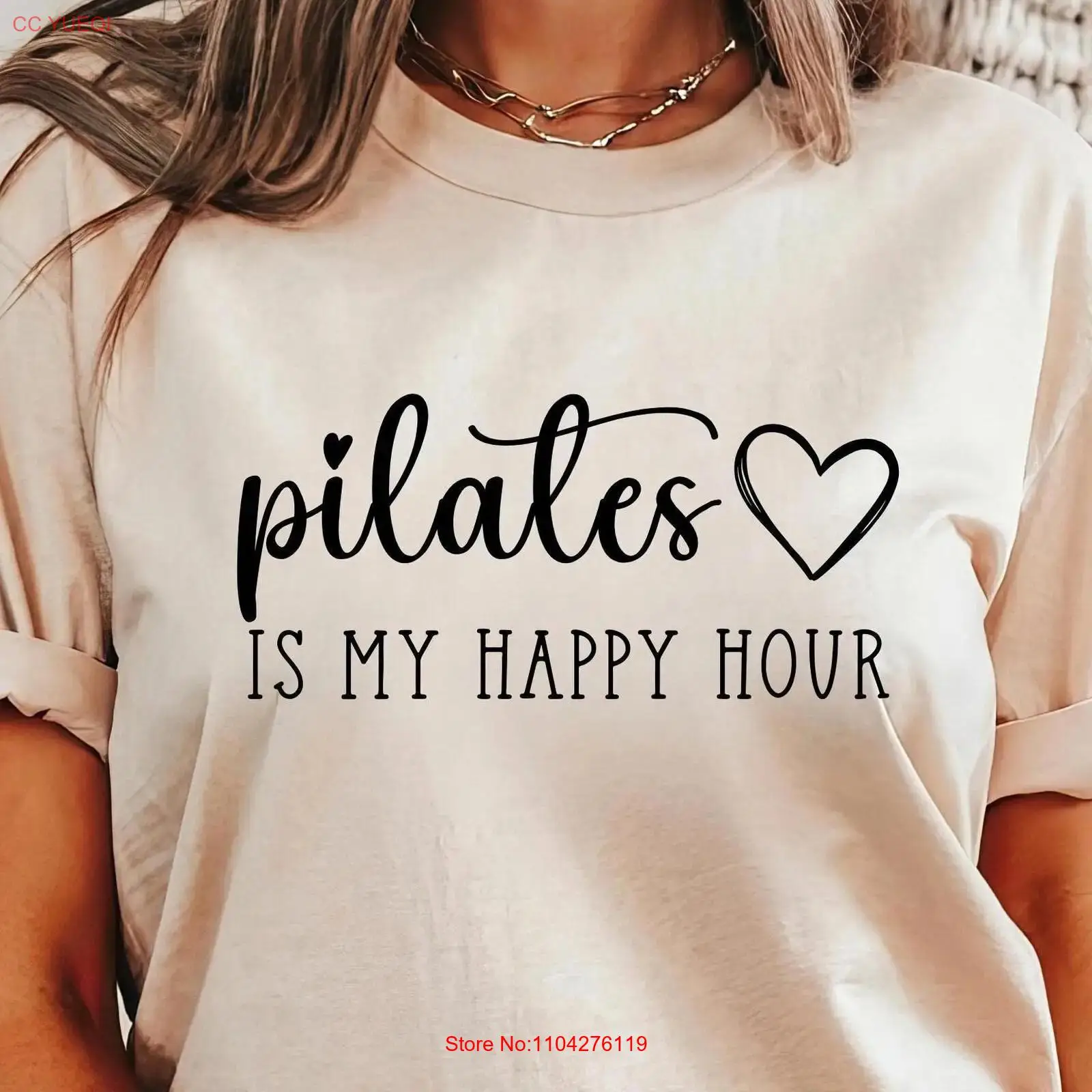 Pilates is my Happy Hour T Shi - Yoga And Fitness Instructor review and price