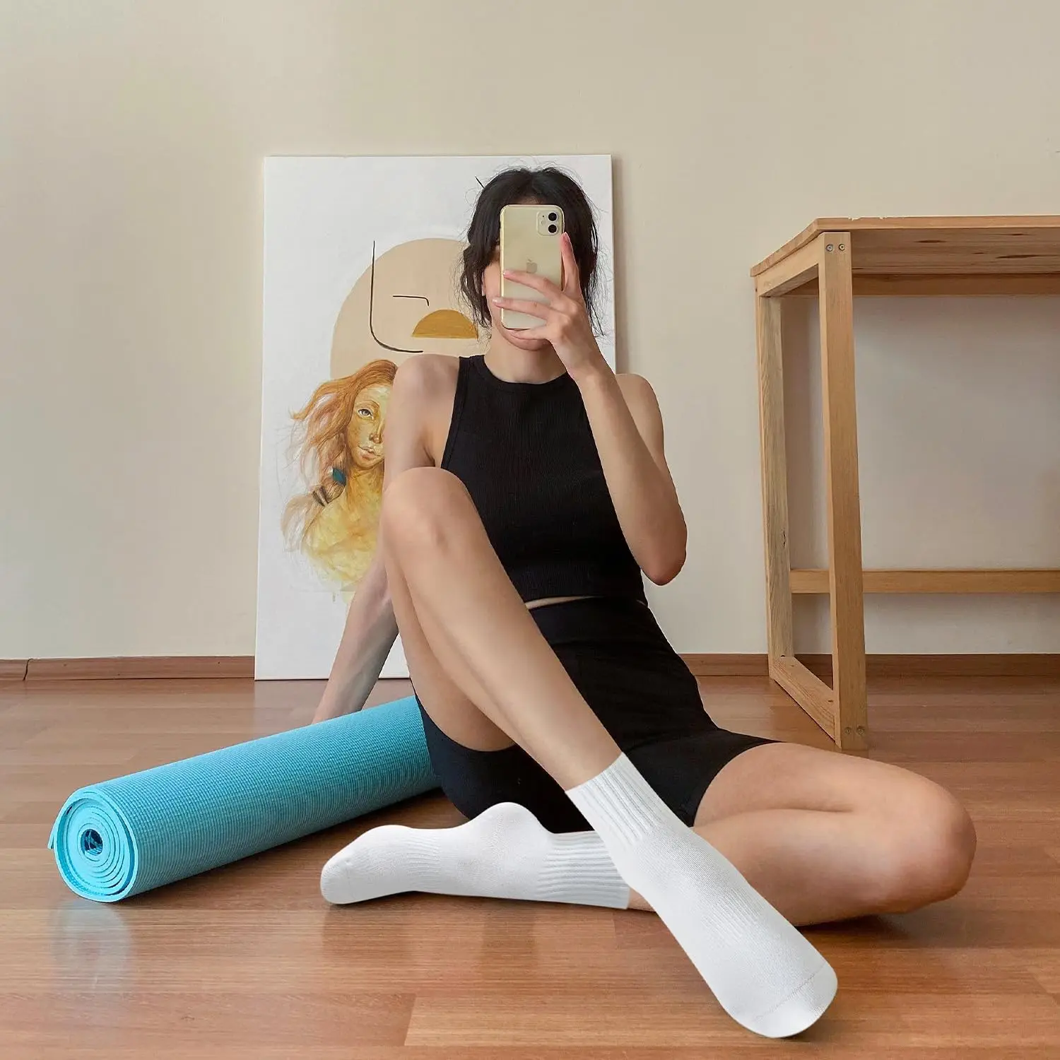 4 pairs of women's yoga socks, - Yoga & Fitness With Faye The Well Being Studio Abbots Langley review and price