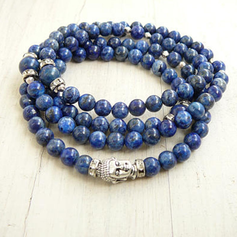 108 Mala Fluorite Necklace 108 - Yoga Fitness Tracker review and price