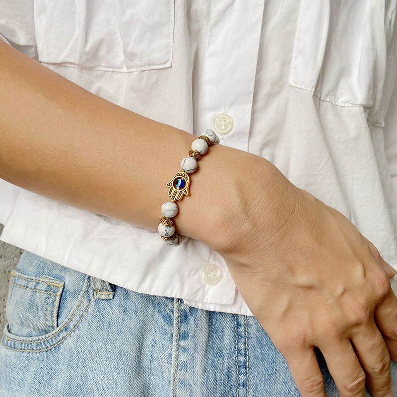 Natural Stone Men Bracelet Fas - Yoga Fitness Tracker review and price