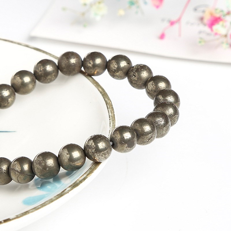JD Natural Pyrite Beaded Brace - Yoga Fitness Tracker review and price
